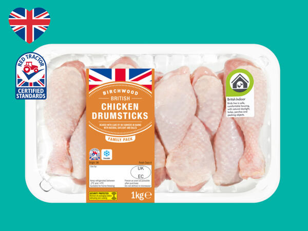 Birchwood British Chicken Drumsticks