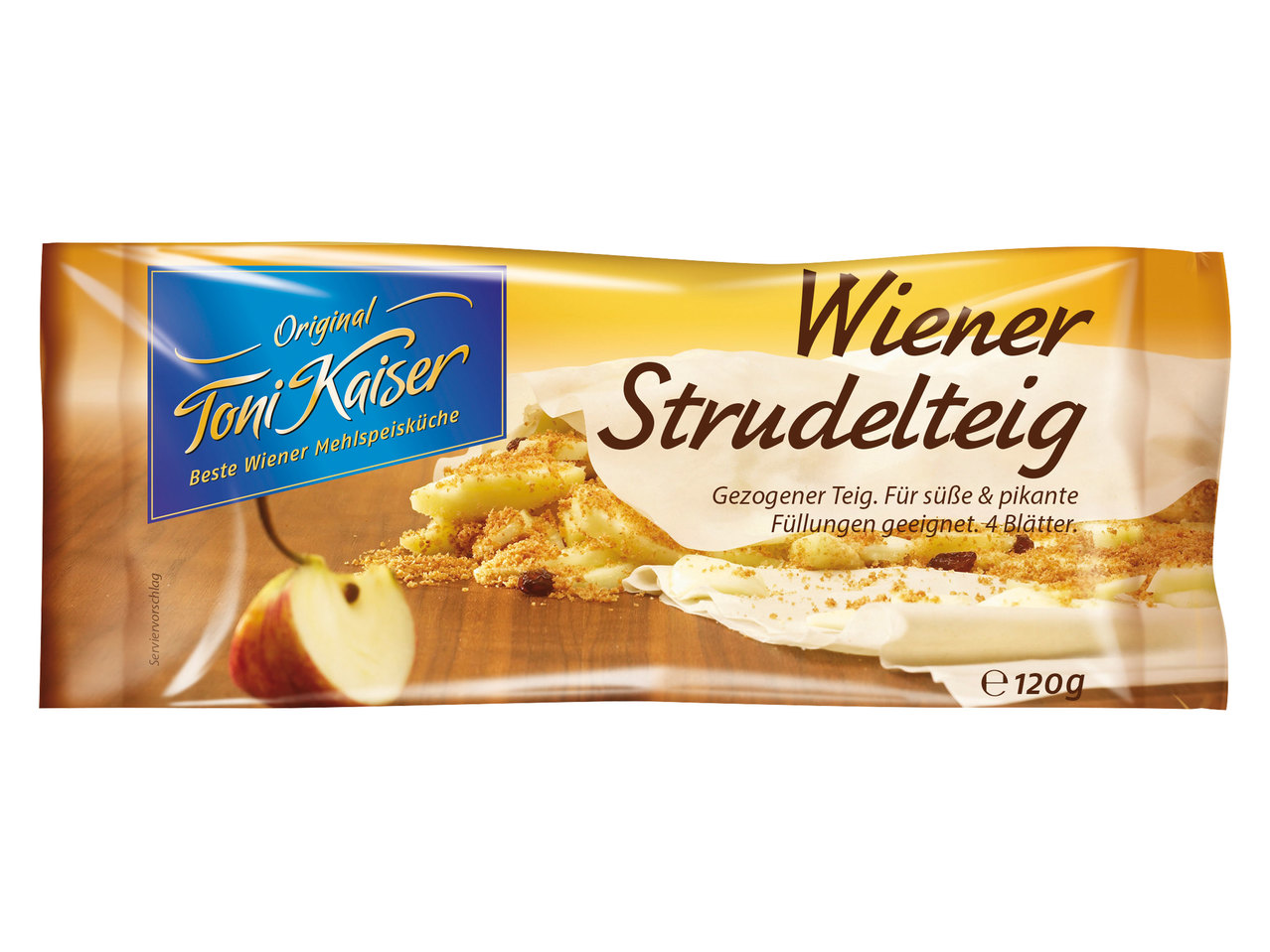 TONI KAISER Wiener Strudelteig gezogen