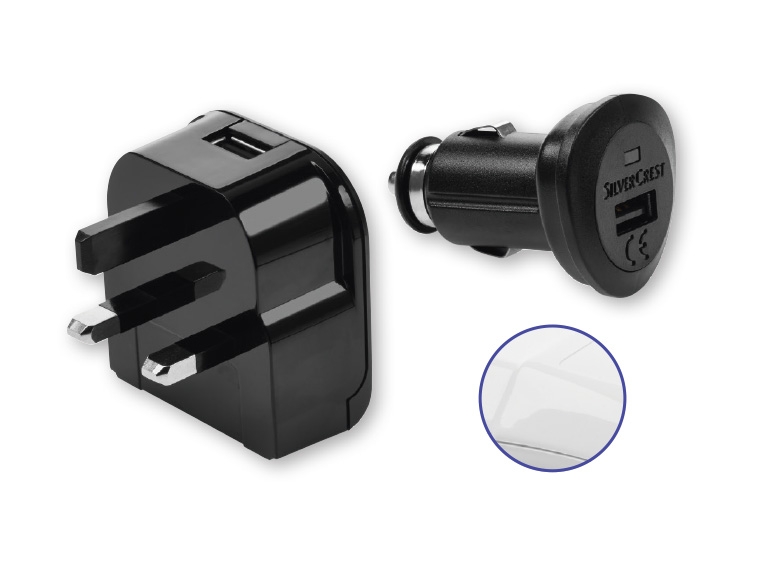 Silvercrest Car Adapter/ USB Charger