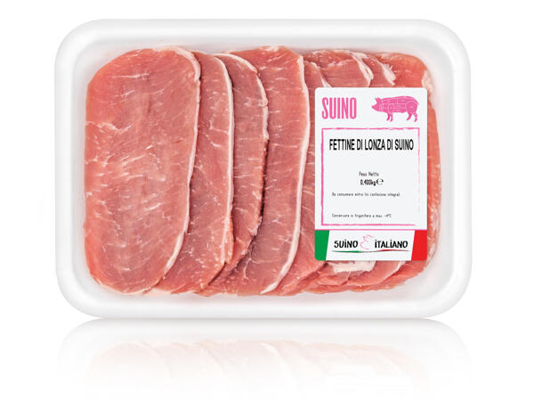 Pork Loin Slices