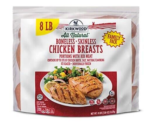 Kirkwood 
 8 lb. IQF Chicken Breasts