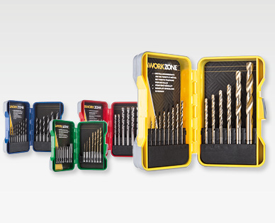 Set di punte da trapano, 15 pezzi WORKZONE(R)