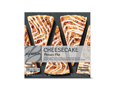 Belmont Pumpkin Swirl or Pecan Pie Cheesecake