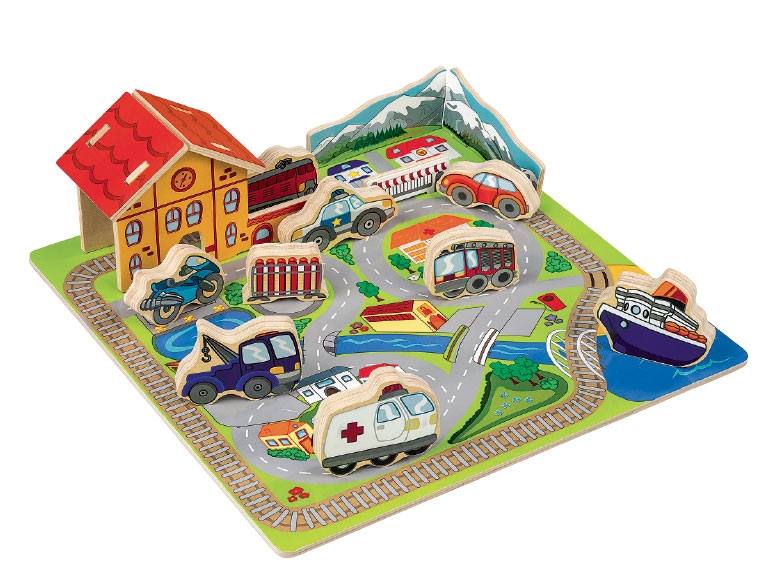 Playtive Junior 3D Wooden Puzzle