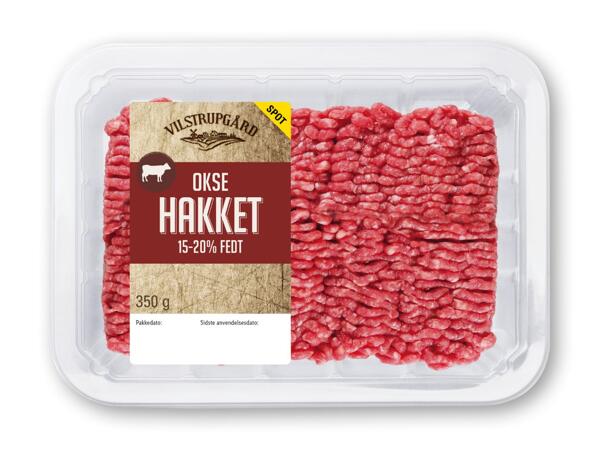 VILSTRUPGÅRD Hakket oksekød, dansk grisekød eller medister