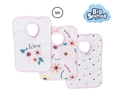 Big Softies Infant Bibs 3pk