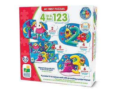 The Learning Journey 
 4-In-A-Box Puzzle