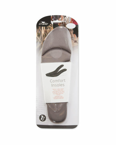 Crane Dark Grey Comfort Insoles