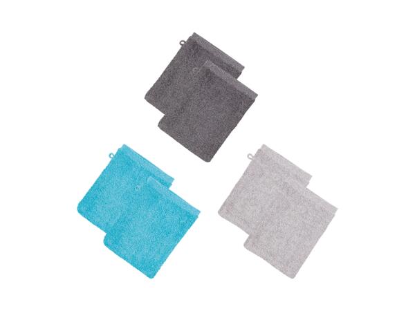 Tvättvantar, 2-pack