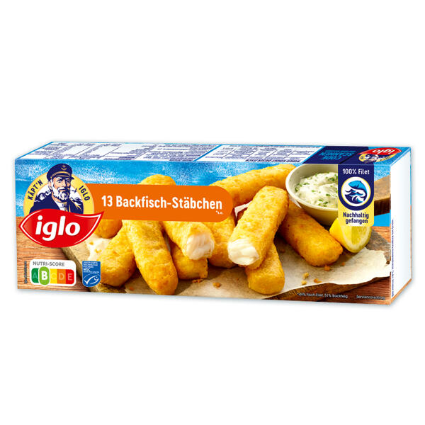 Fisch-/ Backfischstäbchen