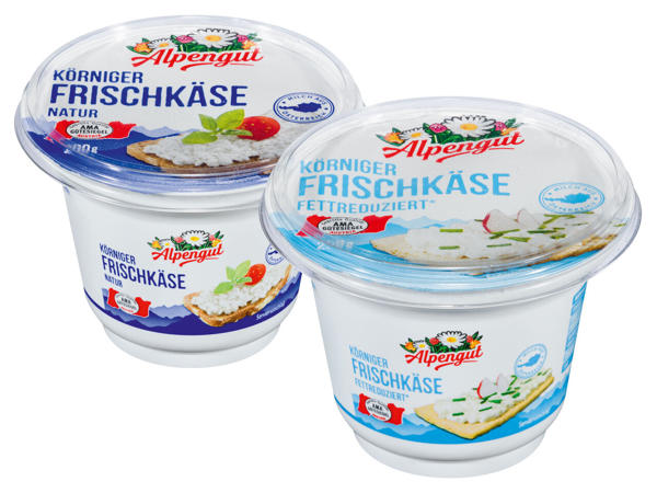 ALPENGUT Körniger Frischkäse