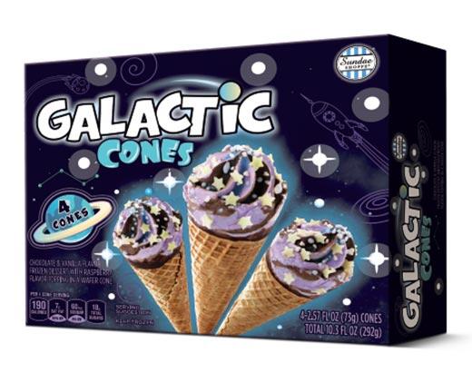 Sundae Shoppe 
 Unicorn, Galactic or Mermaid Cones