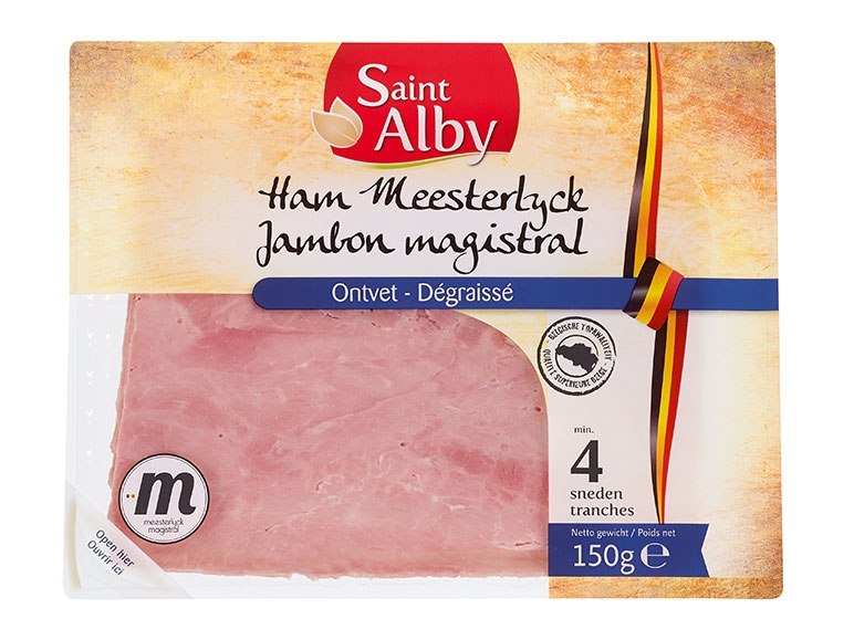 Jambon dégraissé