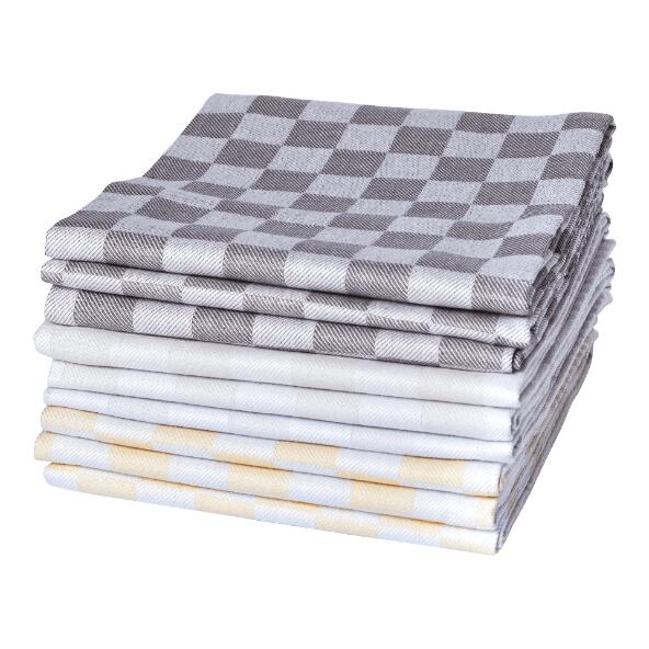 QUALITY TEXTILES(R) 				Keukenhanddoeken, 3 st.