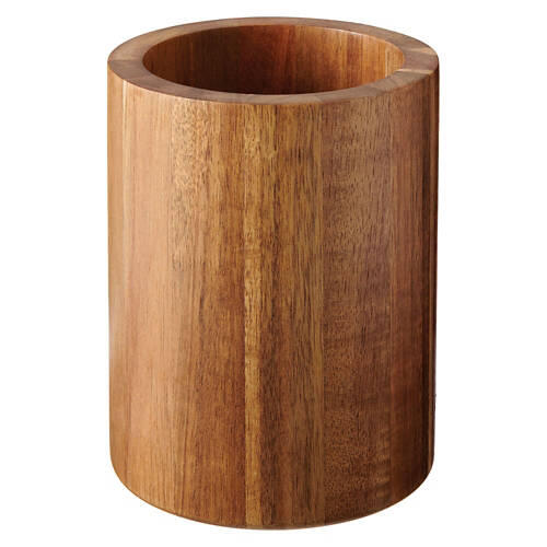 Acacia Wood Kitchen Utensil Holder