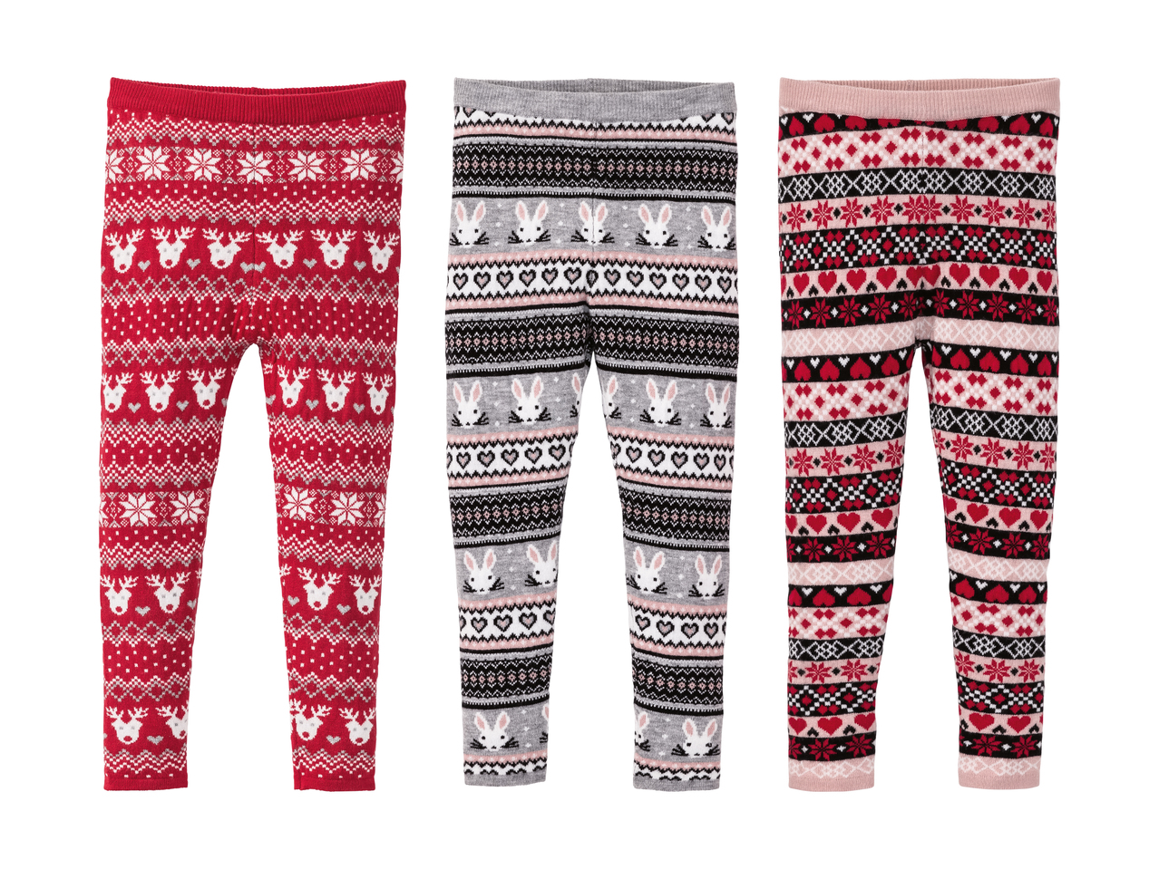 Leggings en maille pour fille1