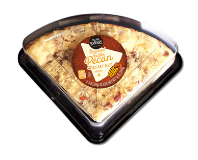 Village Bakery Cheesecake Slices Browned Butter Pecan or Cinnamon Roll