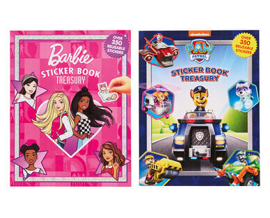 Sticker Treasury Books