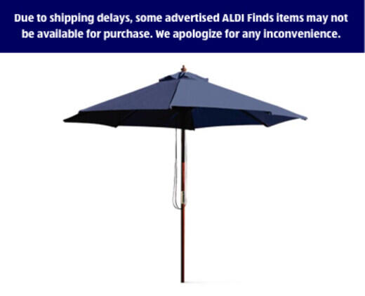 Belavi
9' Wood Market Umbrella