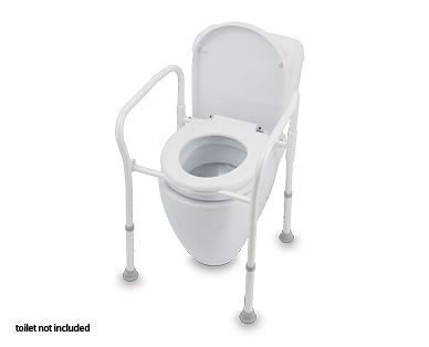 Folding Over Toilet Frame