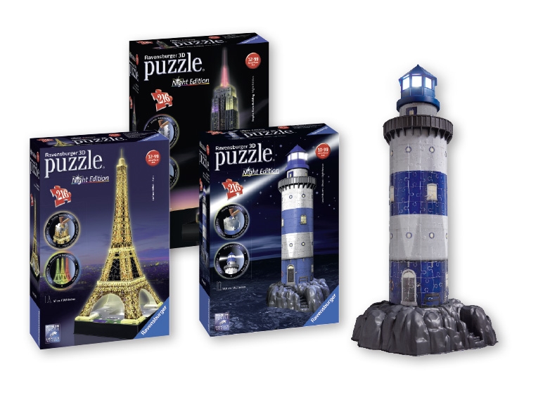 RAVENSBURGER 3D 3D Light-Up Puzzle