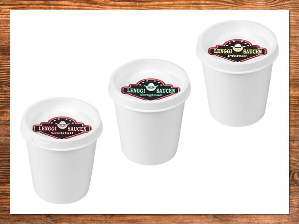 Les sauces maison de Lenggi