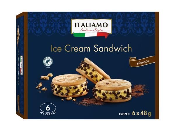 Ice Cream Biscuit With Filling