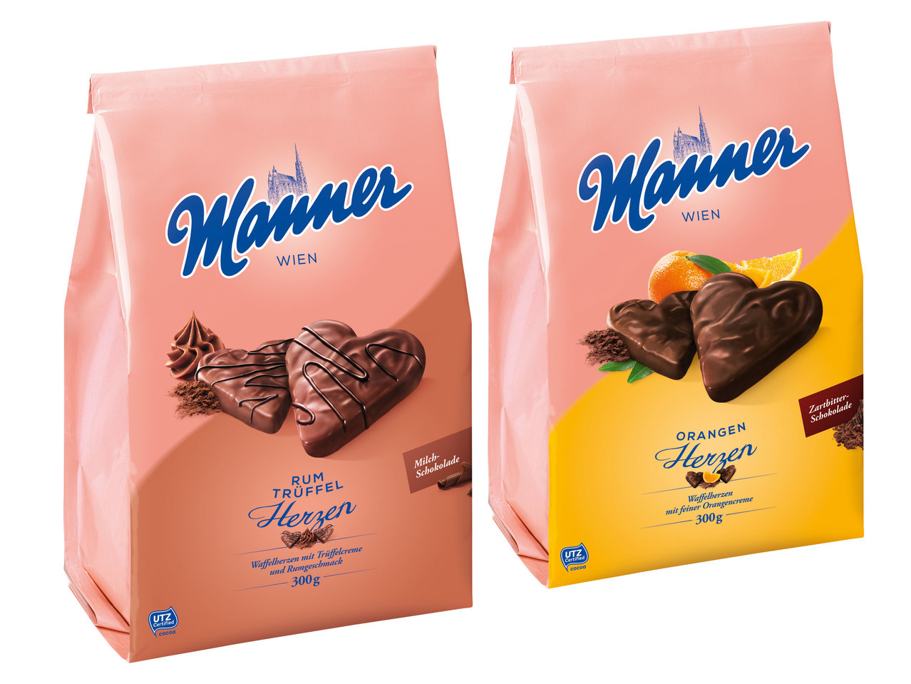 MANNER Waffelherzen