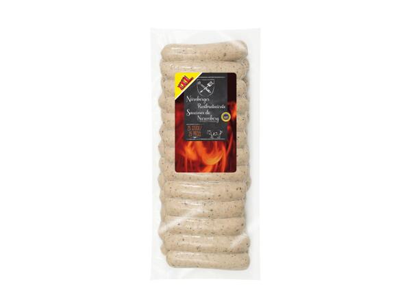 Salsiccia da grigliare di Norimberga XXL