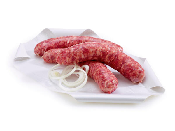 Saucisse boeuf-porc