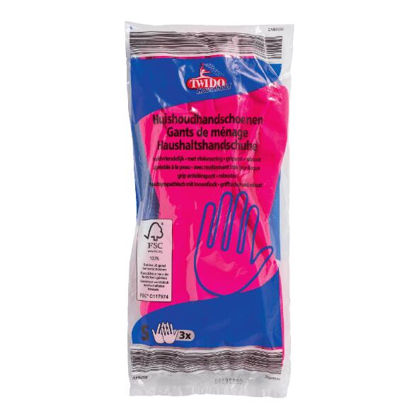 TWIDO HOUSEHOLD(R) 				Gants de ménage, 3 paires