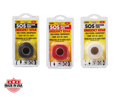 Assorted Dynasteel Epoxy Putty or SOS Silicone Tape