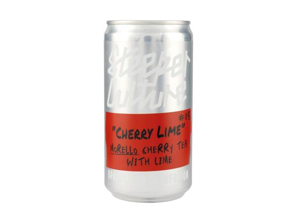 Cherry & Lime Sparkling Tea / Ginger & Lemon Kombucha