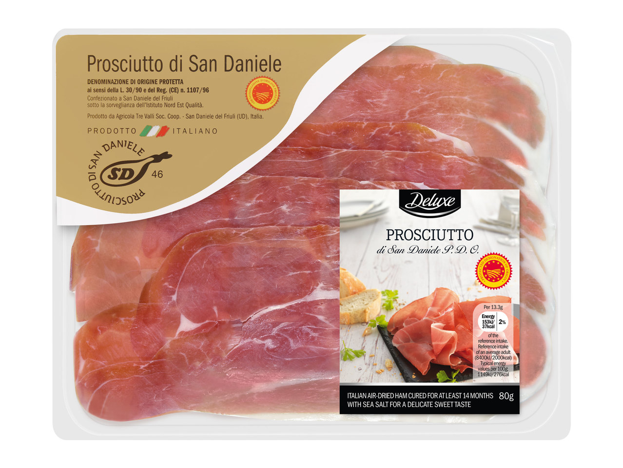 DELUXE Prosciutto di San Daniele DOP