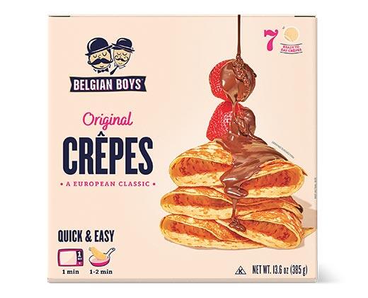 Belgian Boys Mini Pancakes or Crepes