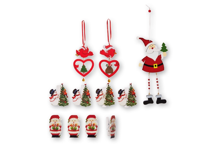 Melinera(R) Christmas Wooden Decoration