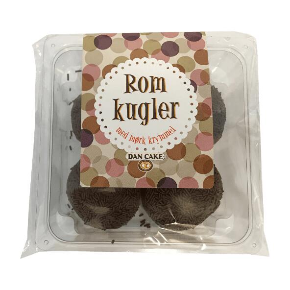 DAN CAKE Kajkageroulade eller Romkugler