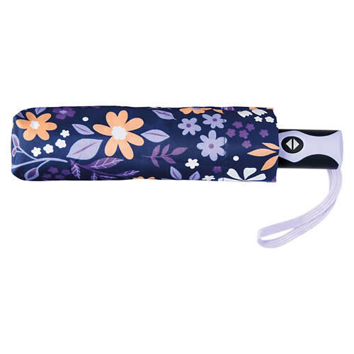 Automatic Umbrella, Navy Floral