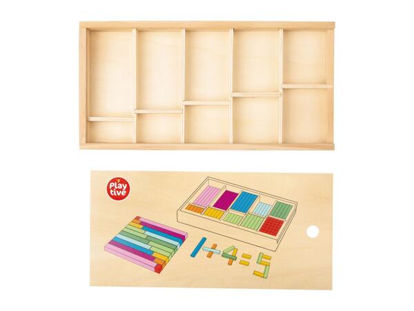 Playtive Wooden Learning Game - Calculation Sticks
