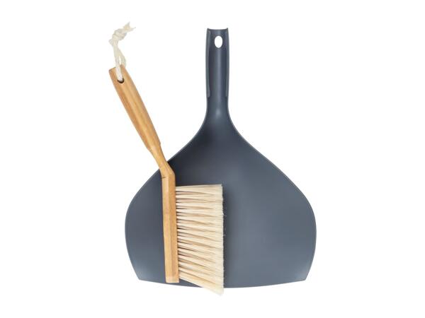 Livarno Home Grey Dustpan & Brush Set - 2 Piece Set