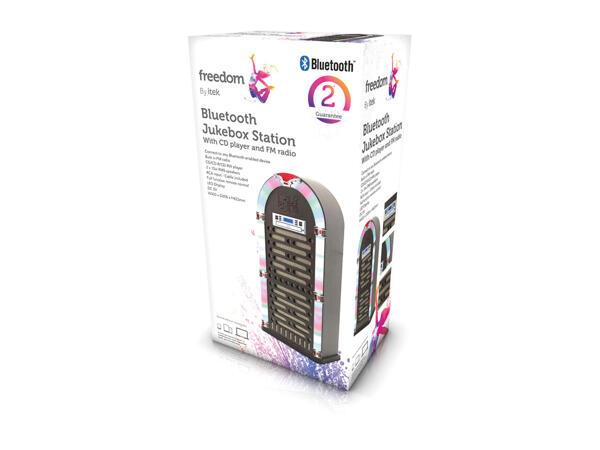 Floor-Standing Jukebox with CD & Bluetooth(R)
