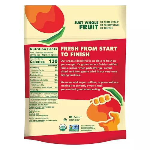 Organic Mango Strips, 5 oz