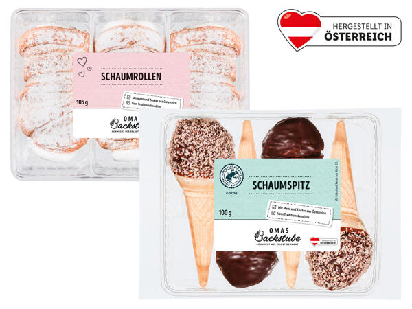 Schaumrollen oder Schaumspitz