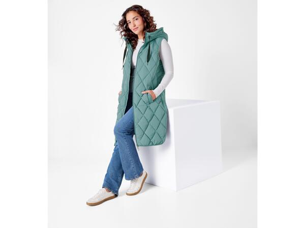 Ladies' Longline Padded Gilet