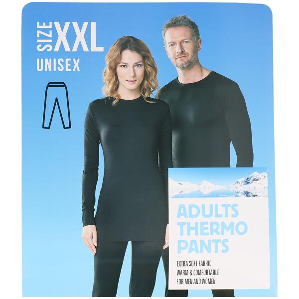 Pantalon thermique unisexe
