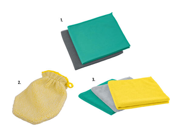Assortiment de chiffons de nettoyage