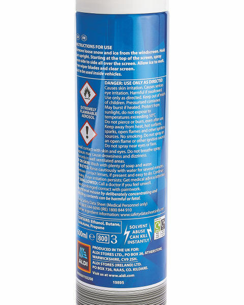 Auto XS De-Icer Spray 600ml