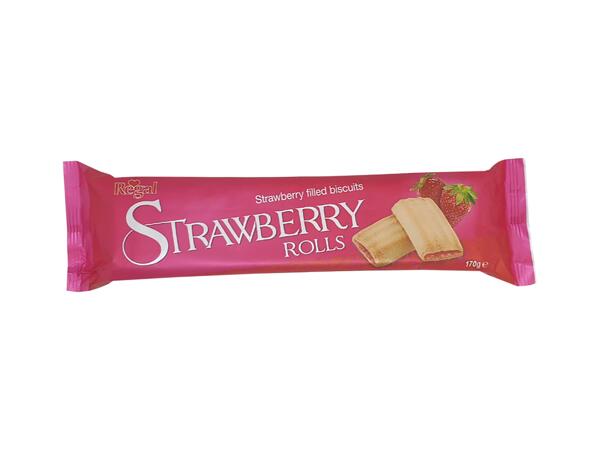 Strawberry Rolls Biscuits