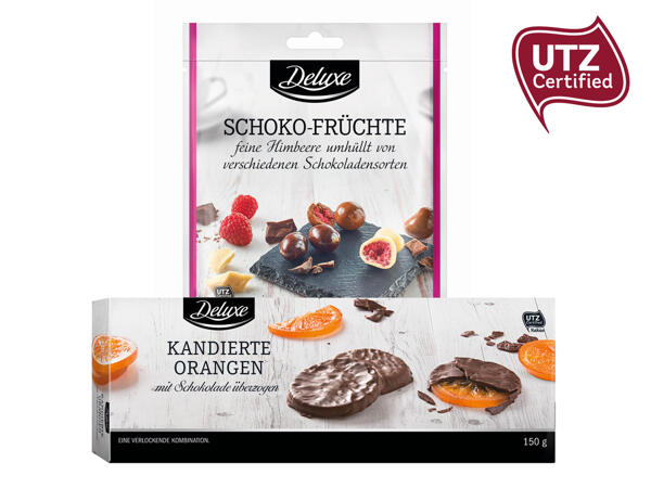 Kandierte Orangen/Schoko-Früchte