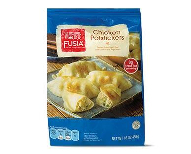 Fusia Asian Inspirations 
 Chicken or Pork Pot Stickers